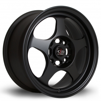 Rota Wheels - Slipstream Flat Black (15 Zoll)