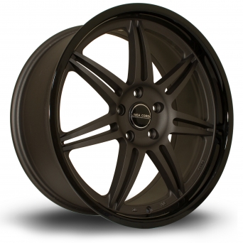 Rota Wheels - Dyna Flat Gunmetal + Gloss Black Lip (19x8.5 Zoll)