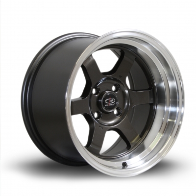 Rota Wheels - Grid-V Royal Gun Metallic (15x9 Zoll)
