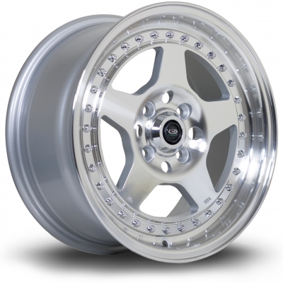 Rota Wheels - Kyusha Polished Face Silver (15 Zoll)