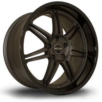 Rota Wheels - Dyna Flat Gunmetal + Gloss Black Lip (19x10 inch)