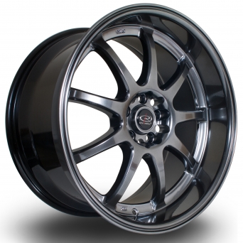 Rota Wheels - P1R Hyper Black (18x9.5 inch)